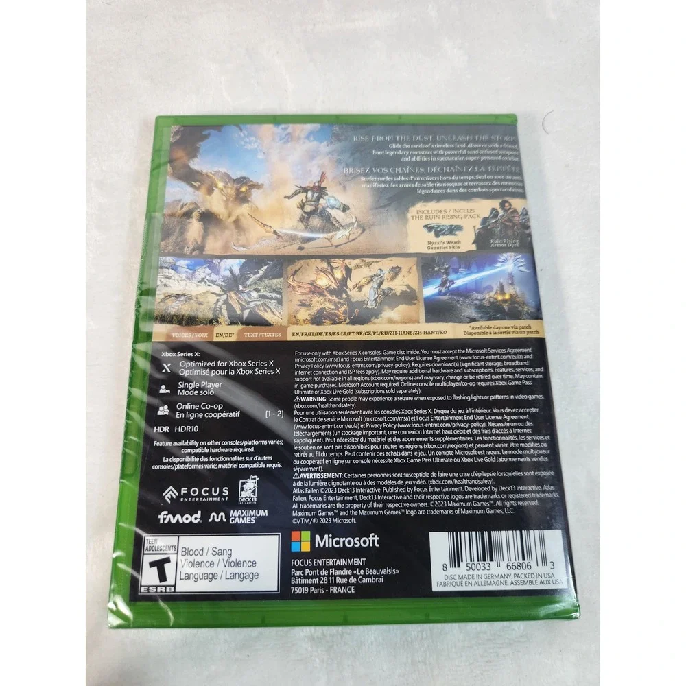 Atlas Fallen Brand New - Xbox Series X - Picture 2 of 6